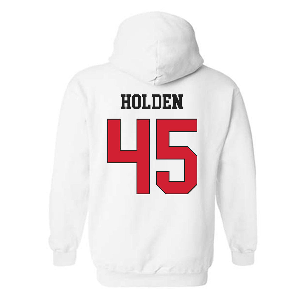 Maryland - Men's Basketball Alumni : Tahj Holden - Classic Shersey Hooded Sweatshirt-1