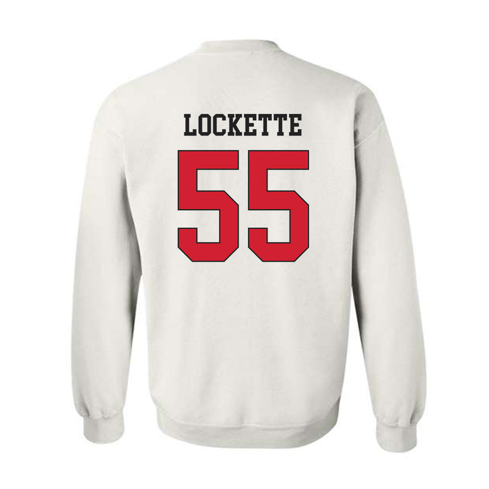 Maryland - undefined : Tellek Lockette - Classic Shersey Crewneck Sweatshirt-1