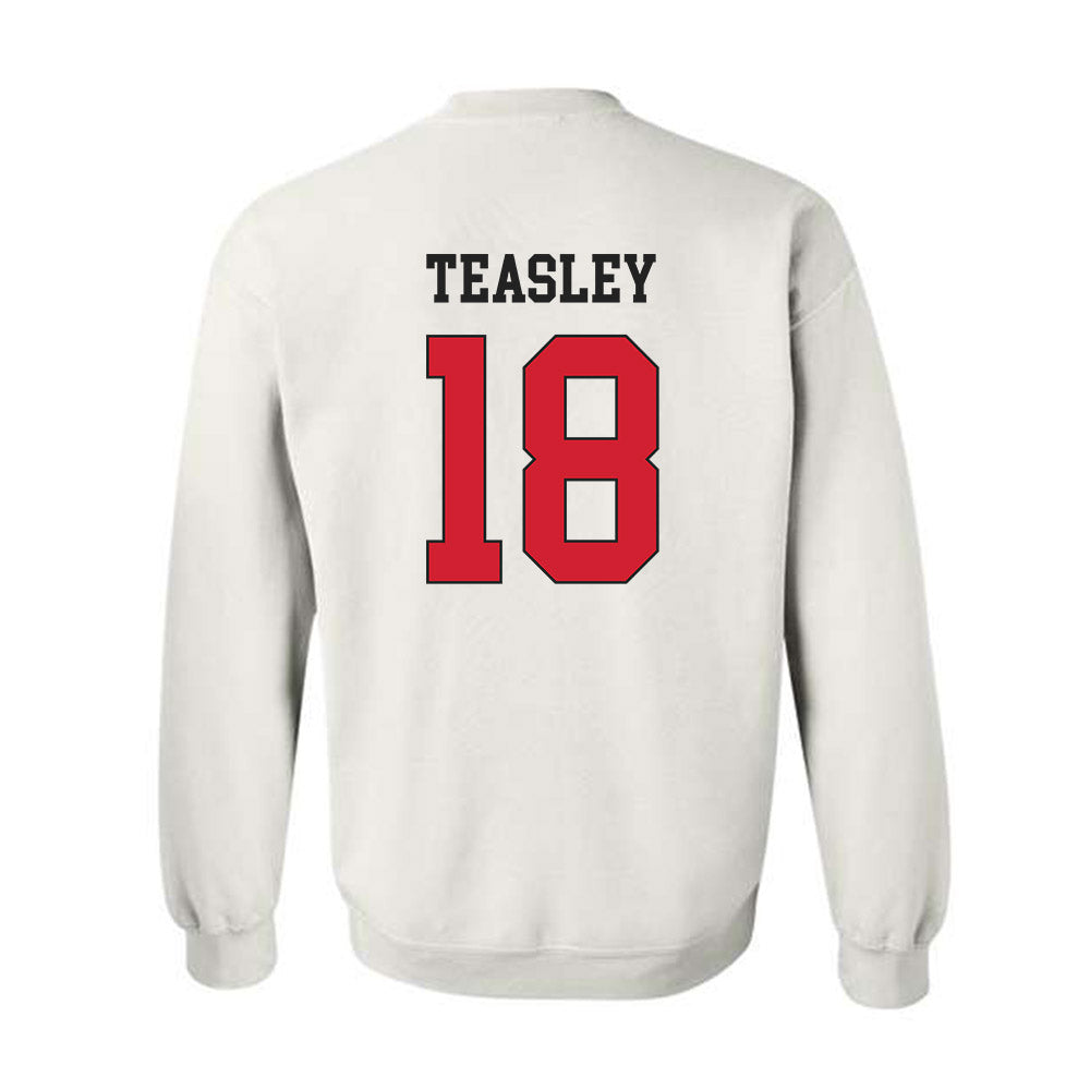 Maryland - NCAA Football : Josiah Teasley - Classic Shersey Crewneck Sweatshirt-1