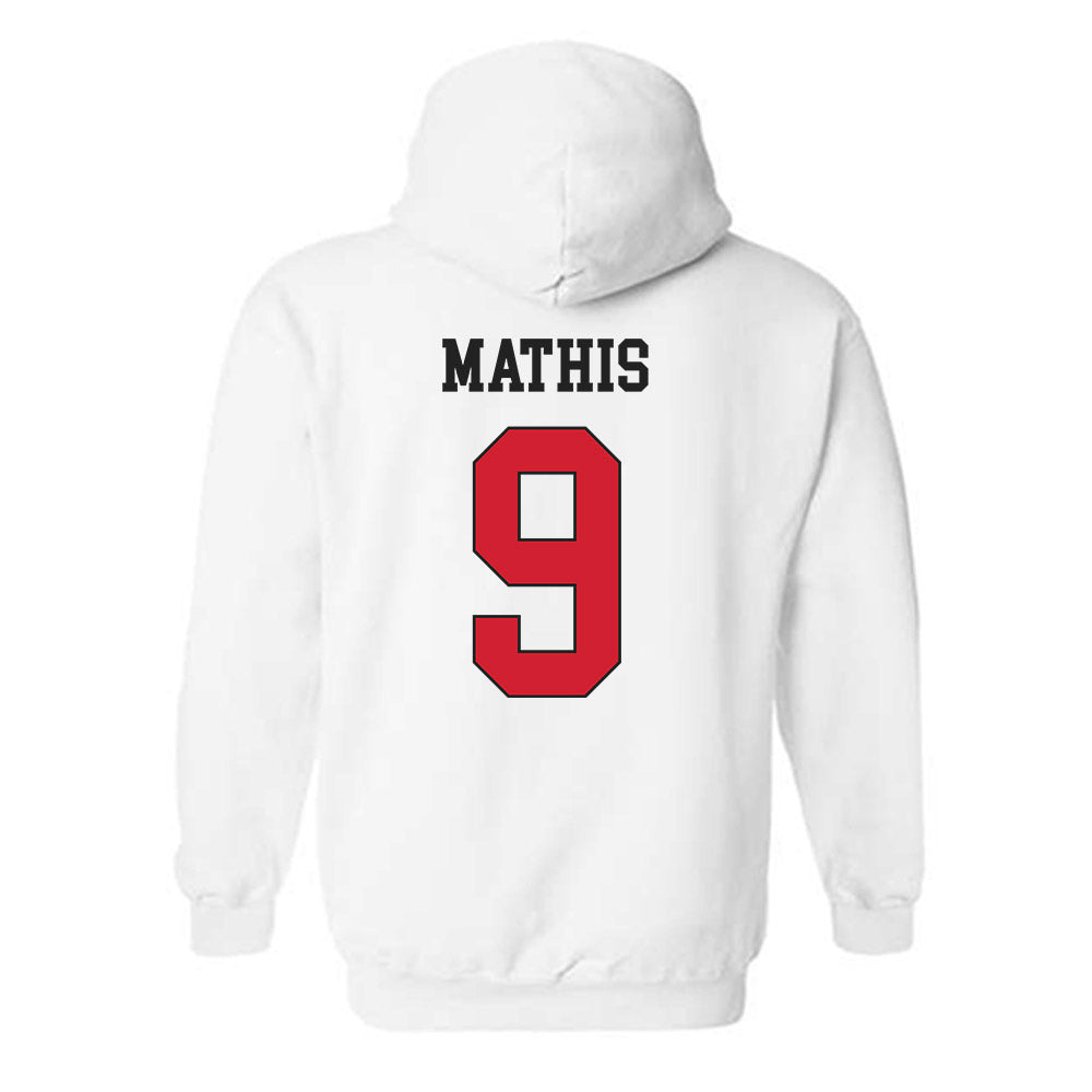 Maryland - NCAA Football : Zahir Mathis - Classic Shersey Hooded Sweatshirt-1