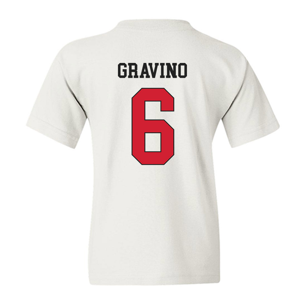 Maryland - NCAA Men's Lacrosse : Thomas Gravino - Classic Shersey Youth T-Shirt-1