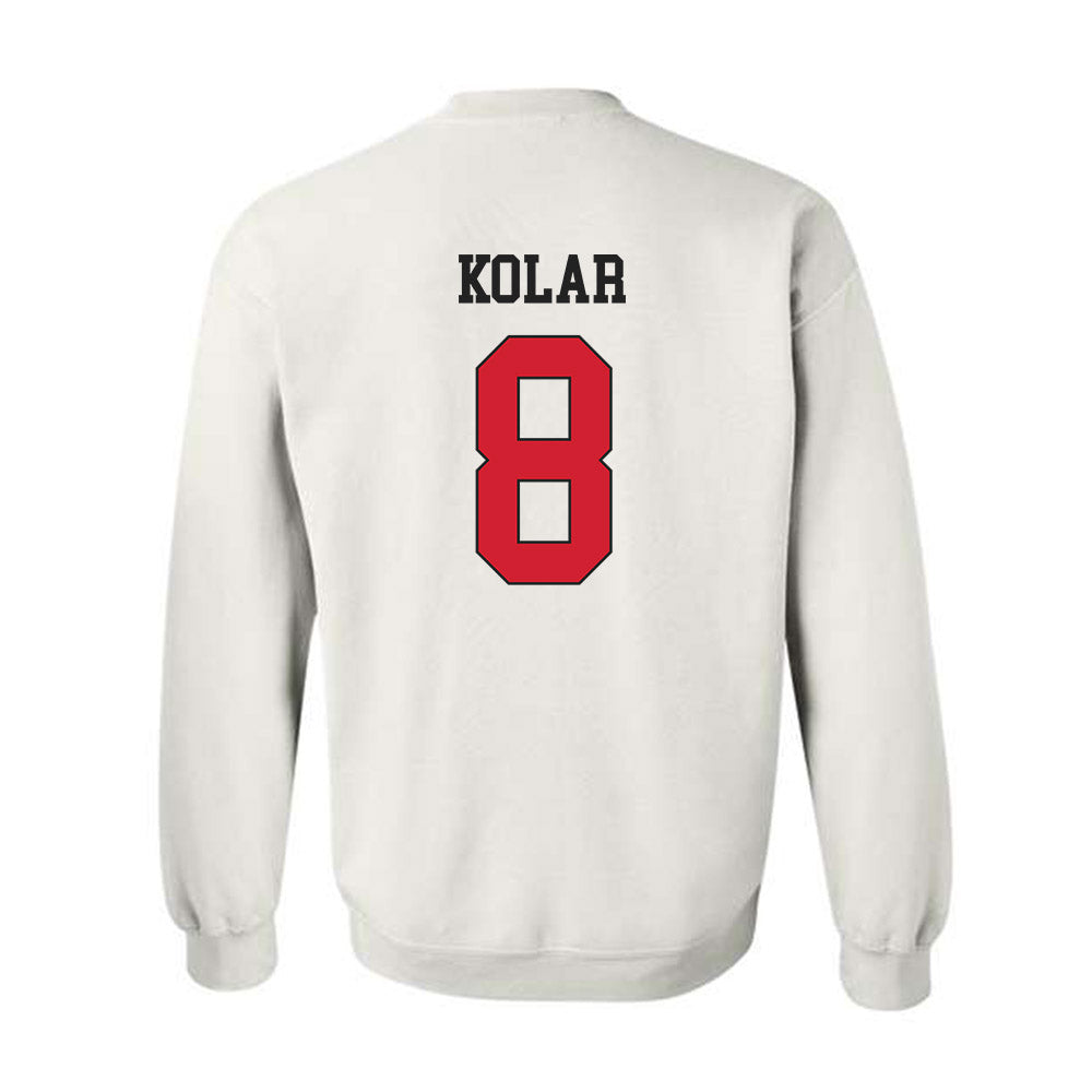 Maryland - NCAA Men's Lacrosse : Eric Kolar - Classic Shersey Crewneck Sweatshirt-1