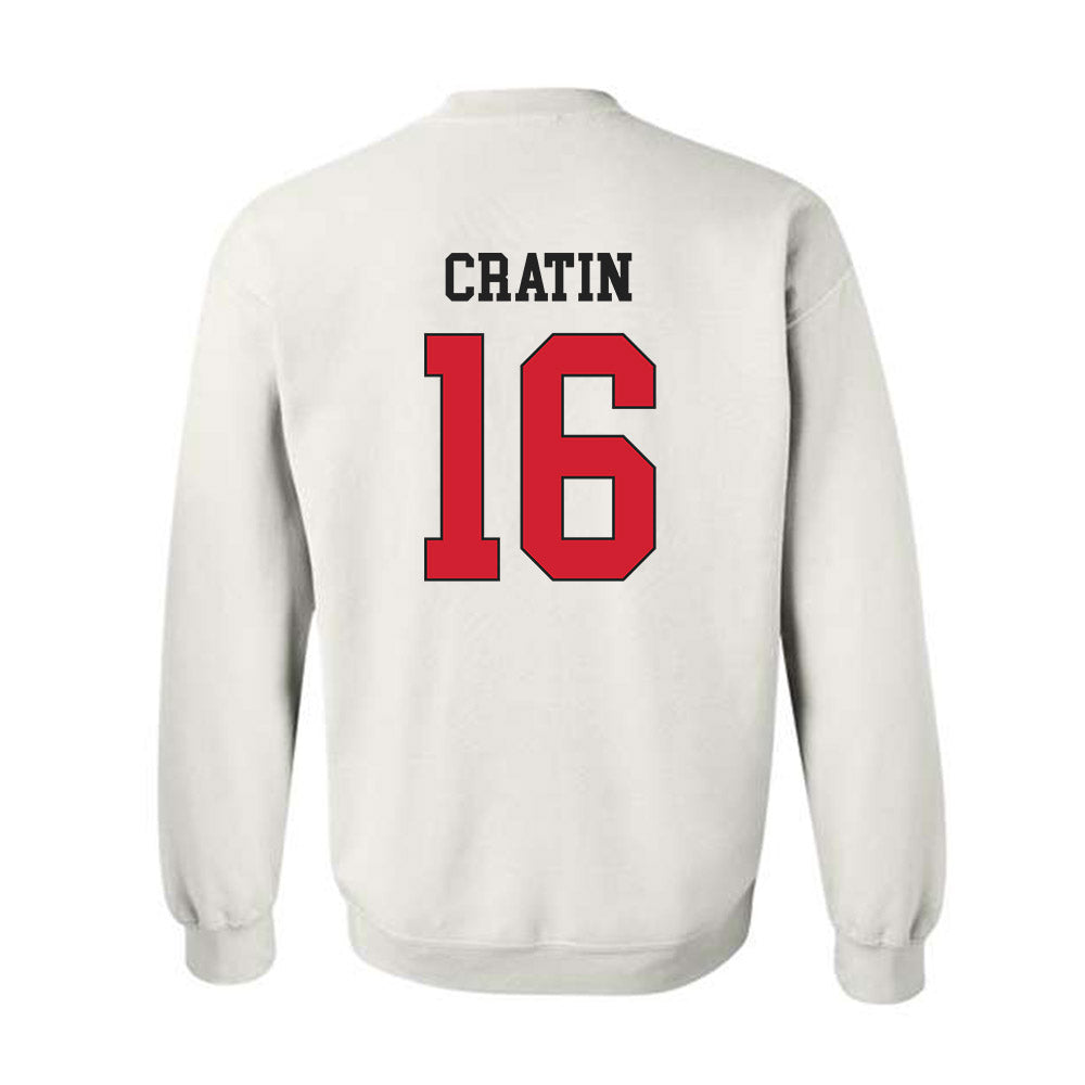 Maryland - NCAA Women's Lacrosse : Jenna Cratin - Classic Shersey Crewneck Sweatshirt-1