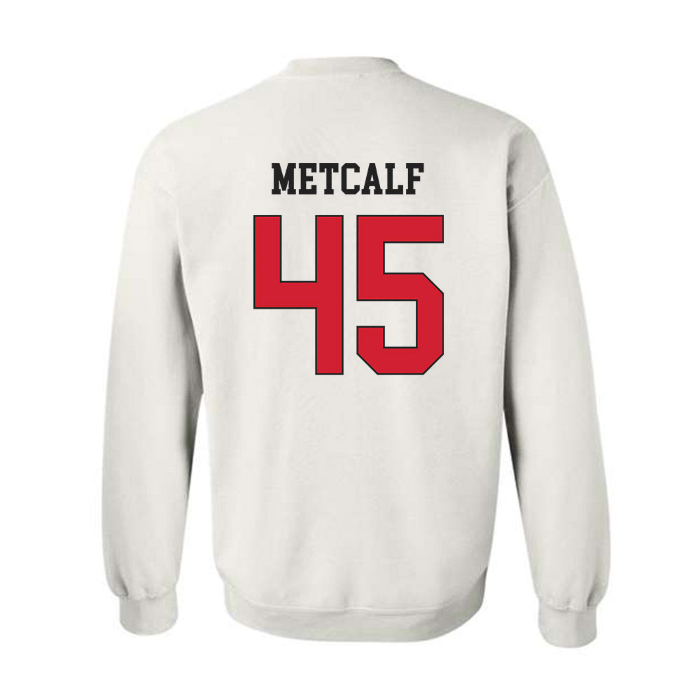Maryland - NCAA Men's Basketball : Collin Metcalf - Classic Shersey Crewneck Sweatshirt-1