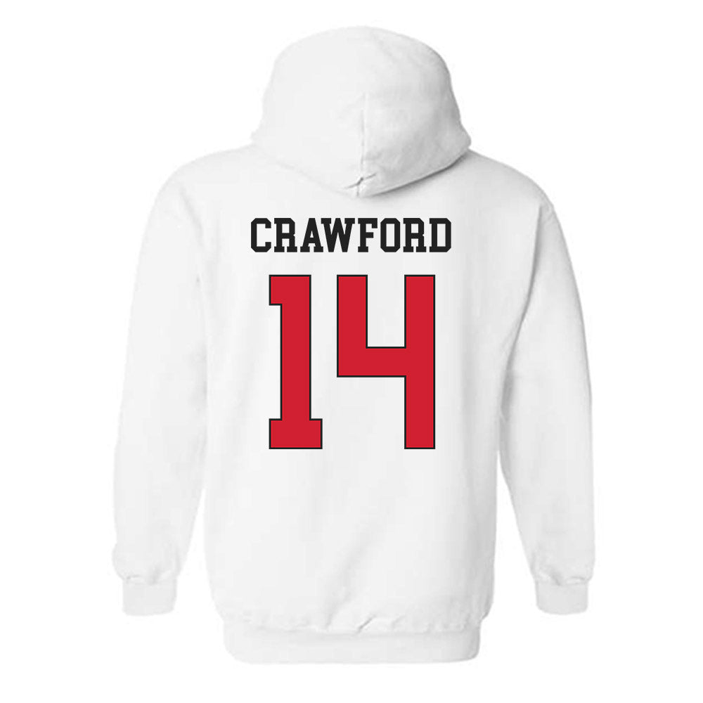 Maryland - NCAA Women's Volleyball : Ellis Crawford - Classic Shersey Hooded Sweatshirt-1