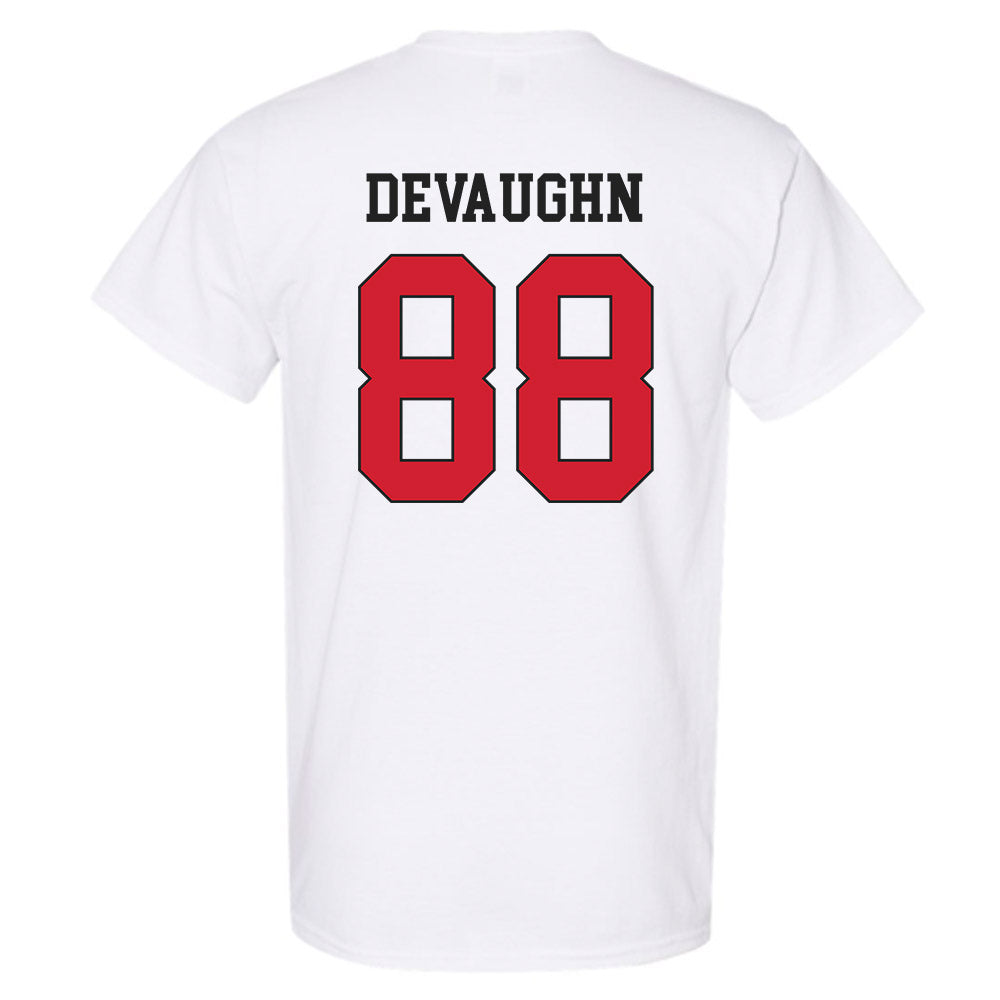 Maryland - NCAA Football : Justin DeVaughn - Classic Shersey T-Shirt-1