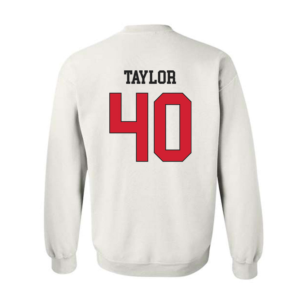 Maryland - NCAA Football : Nahsir Taylor - Classic Shersey Crewneck Sweatshirt-1