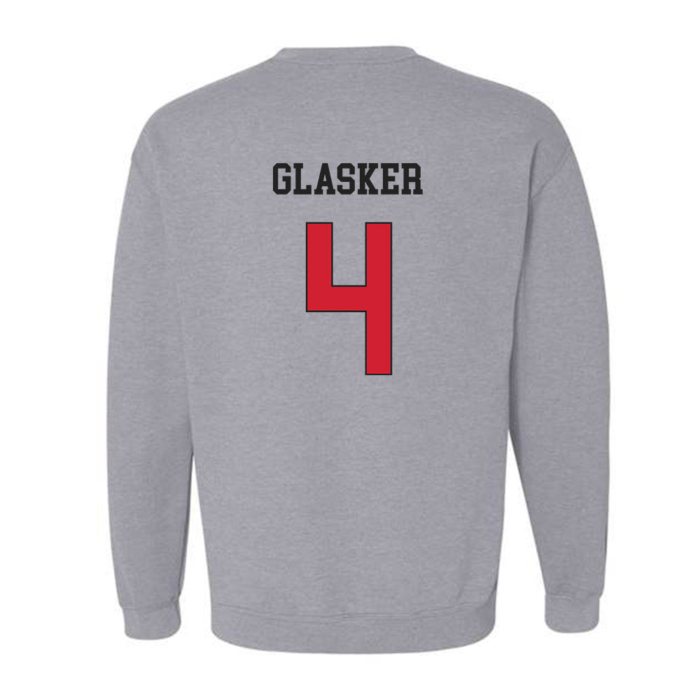 Maryland - NCAA Football : Jamare Glasker - Classic Shersey Crewneck Sweatshirt-1