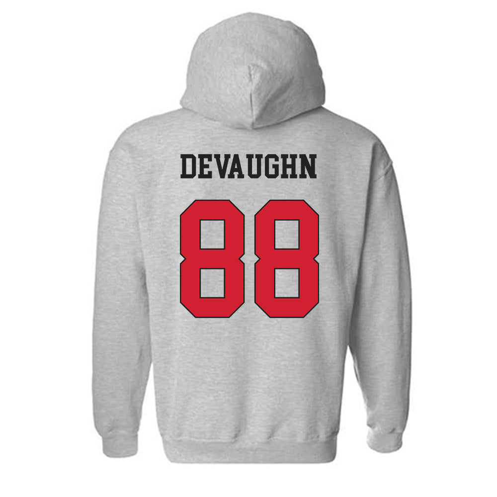 Maryland - NCAA Football : Justin DeVaughn - Classic Shersey Hooded Sweatshirt-1