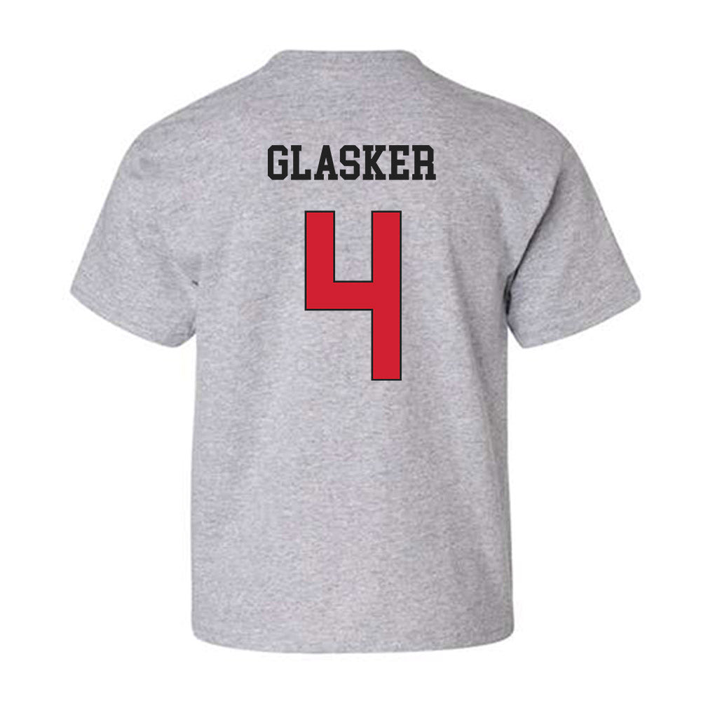 Maryland - NCAA Football : Jamare Glasker - Classic Shersey Youth T-Shirt-1