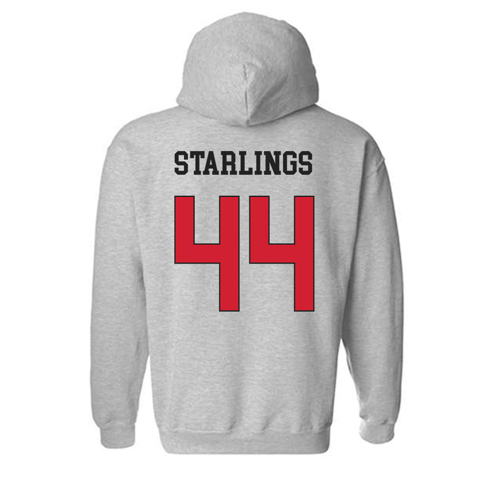 Maryland - NCAA Football : Joel Starlings - Classic Shersey Hooded Sweatshirt-1