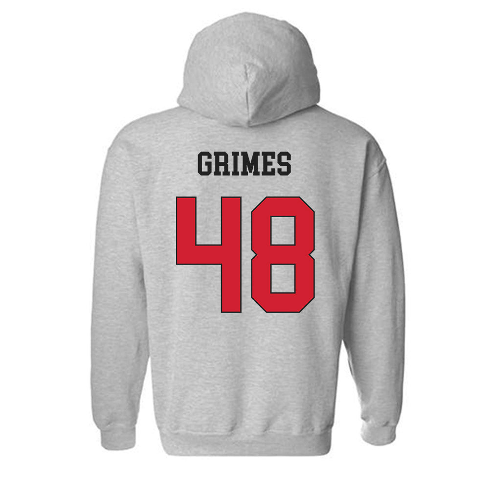 Maryland - NCAA Football : Darius Grimes - Classic Shersey Hooded Sweatshirt-1