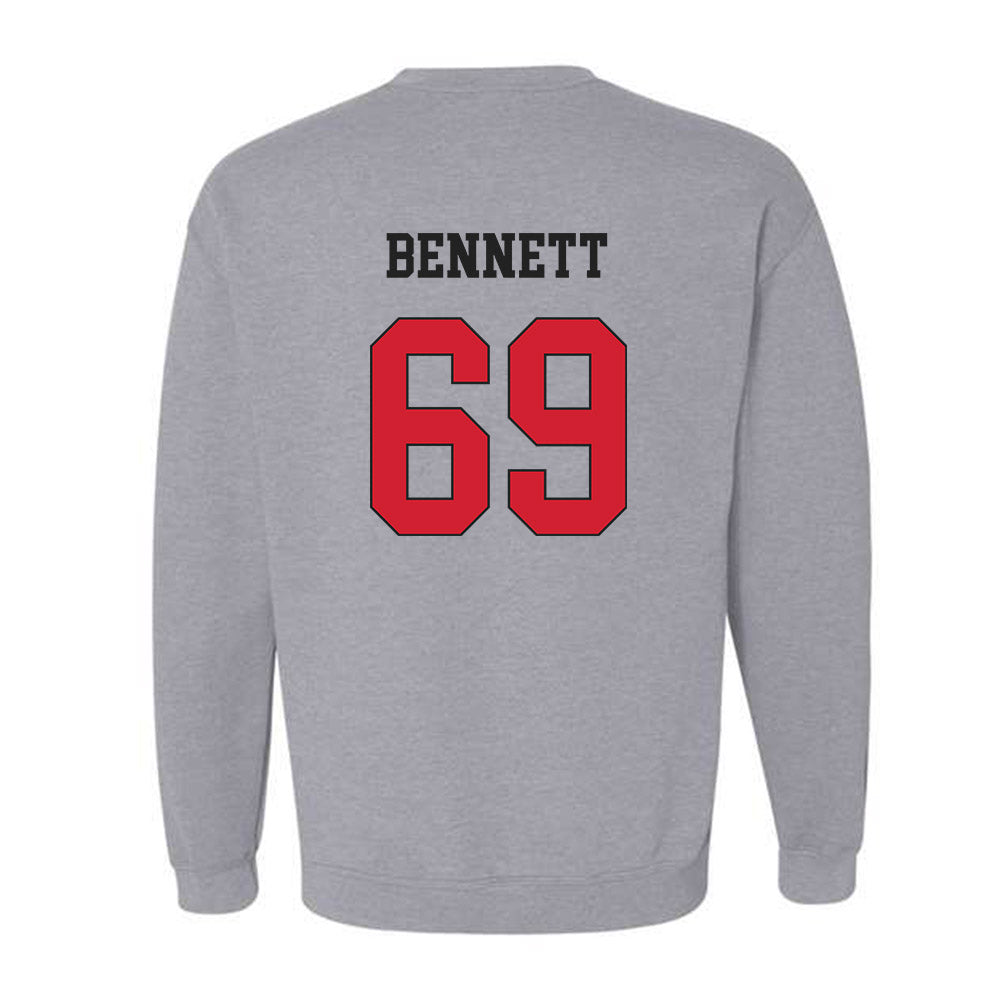 Maryland - NCAA Football : Logan Bennett - Crewneck Sweatshirt