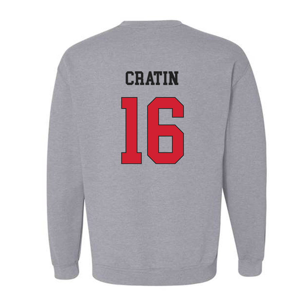 Maryland - NCAA Women's Lacrosse : Jenna Cratin - Classic Shersey Crewneck Sweatshirt-1