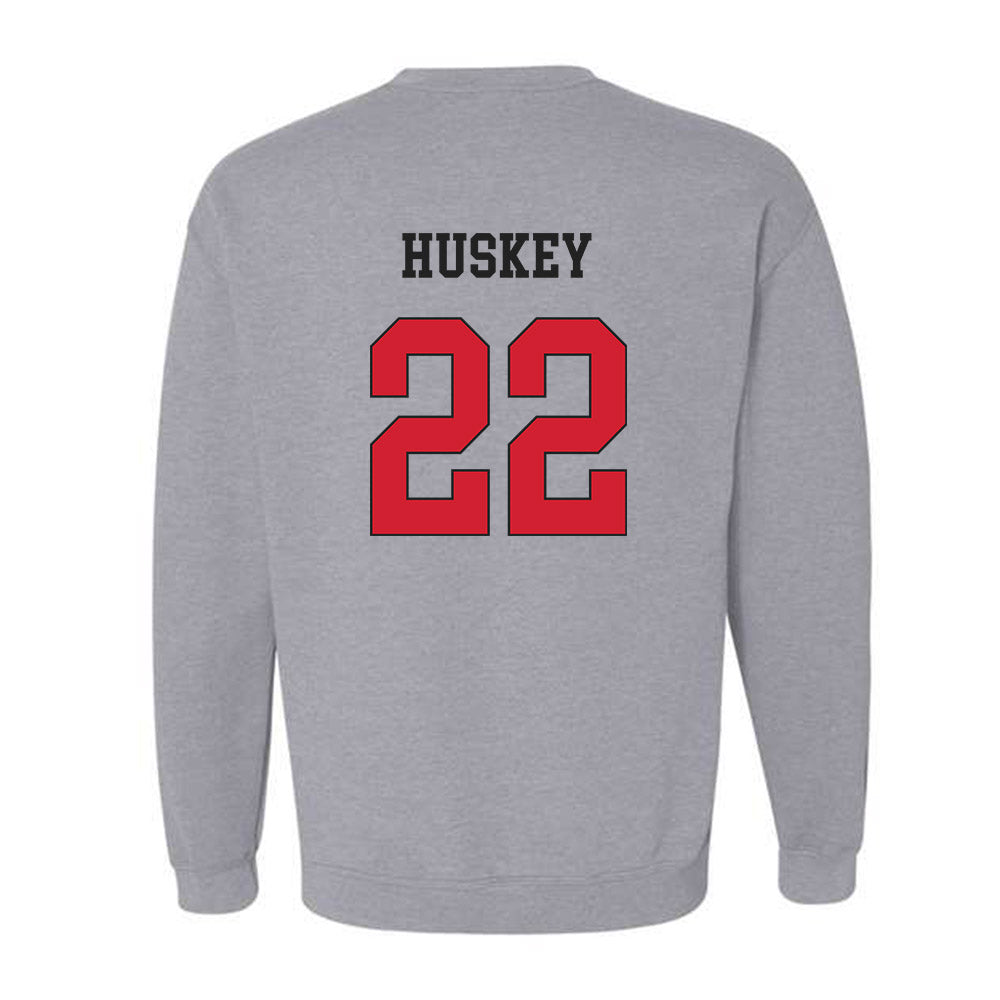 Maryland - NCAA Football : Jalen Huskey - Classic Shersey Crewneck Sweatshirt-1