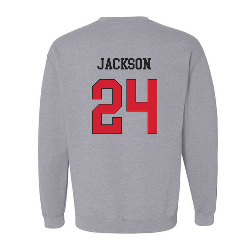 Maryland - NCAA Football : Amari Jackson - Classic Shersey Crewneck Sweatshirt-1