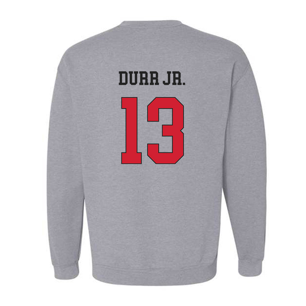 Maryland - NCAA Football : Chris Durr Jr. - Classic Shersey Crewneck Sweatshirt-1