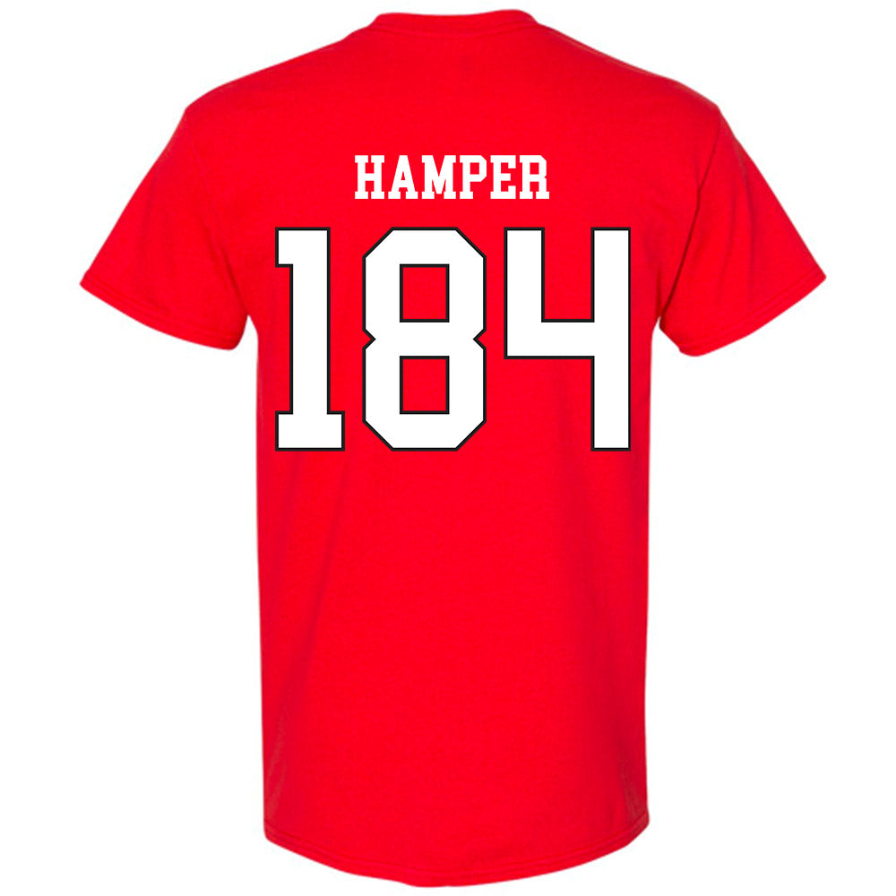 Maryland - NCAA Wrestling : Landon Hamper - Classic Shersey T-Shirt-1