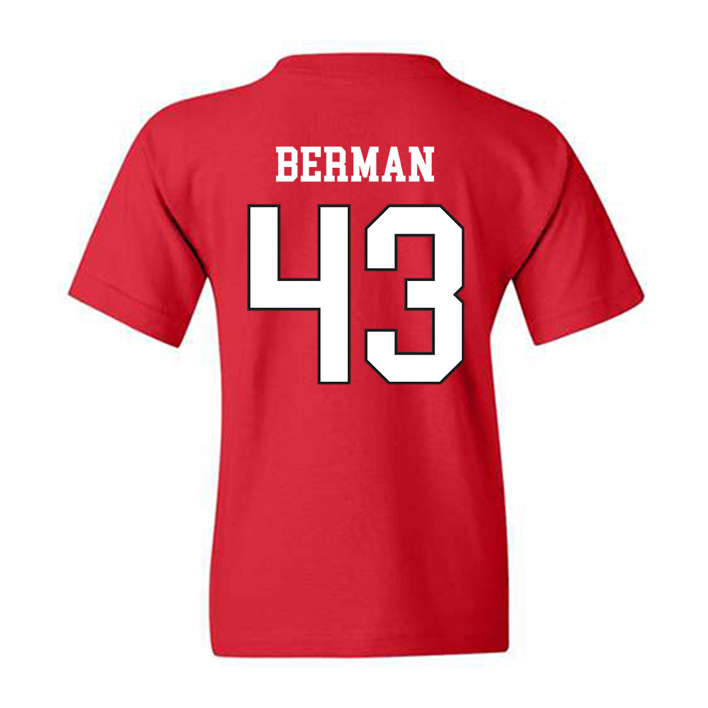 Maryland - NCAA Baseball : Sammy Berman - Classic Shersey Youth T-Shirt-1
