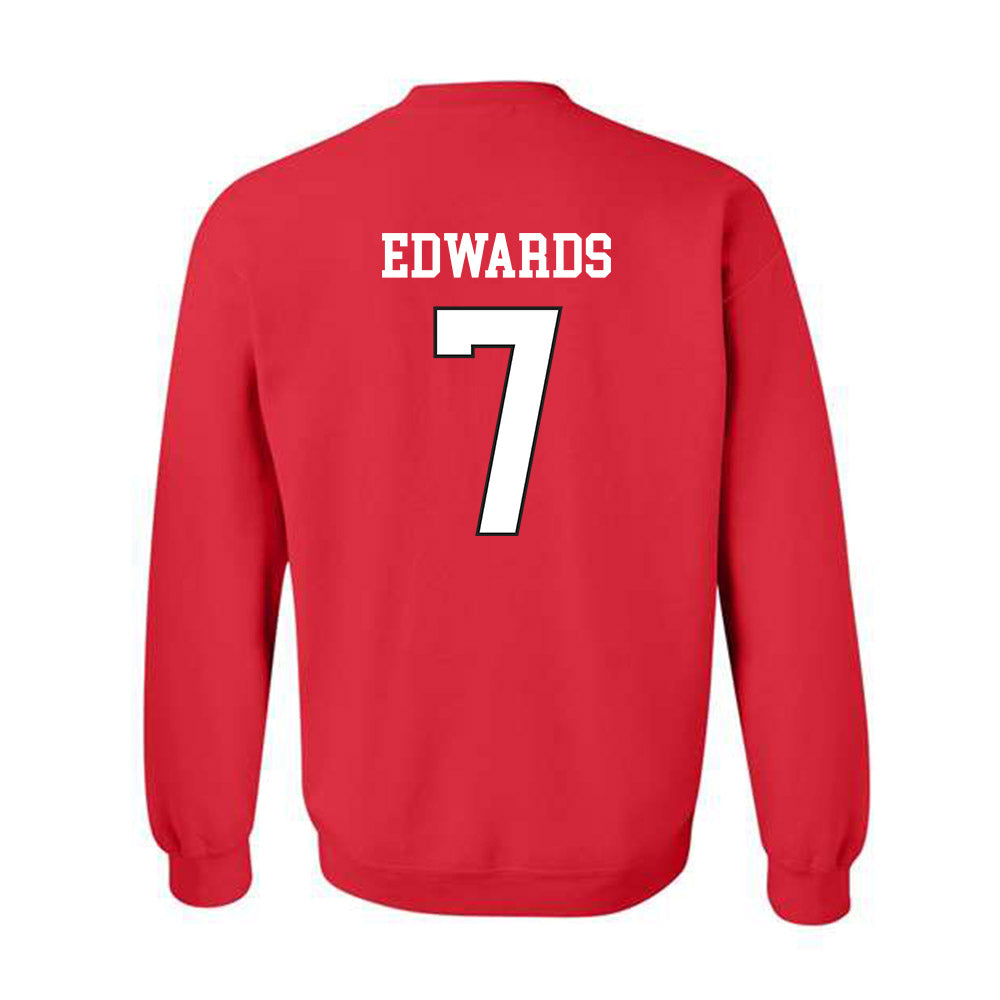 Maryland - NCAA Football : Gavin Edwards - Classic Shersey Crewneck Sweatshirt-1