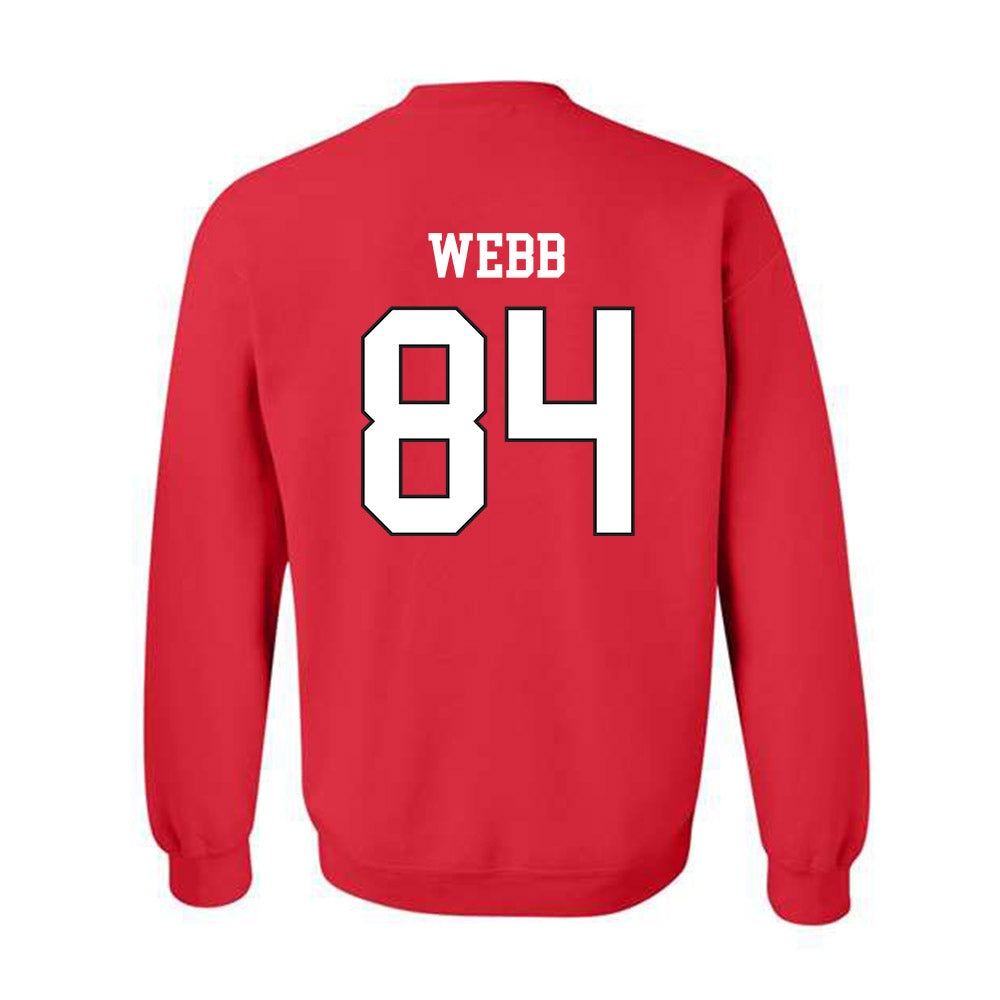 Maryland - NCAA Football : Kaleb Webb - Classic Shersey Crewneck Sweatshirt-1