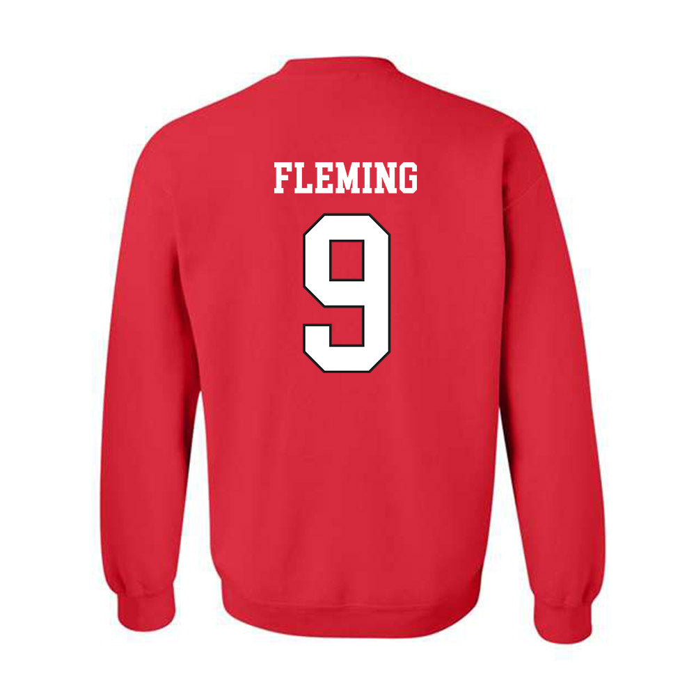 Maryland - NCAA Football : Dorian Fleming - Classic Shersey Crewneck Sweatshirt-1