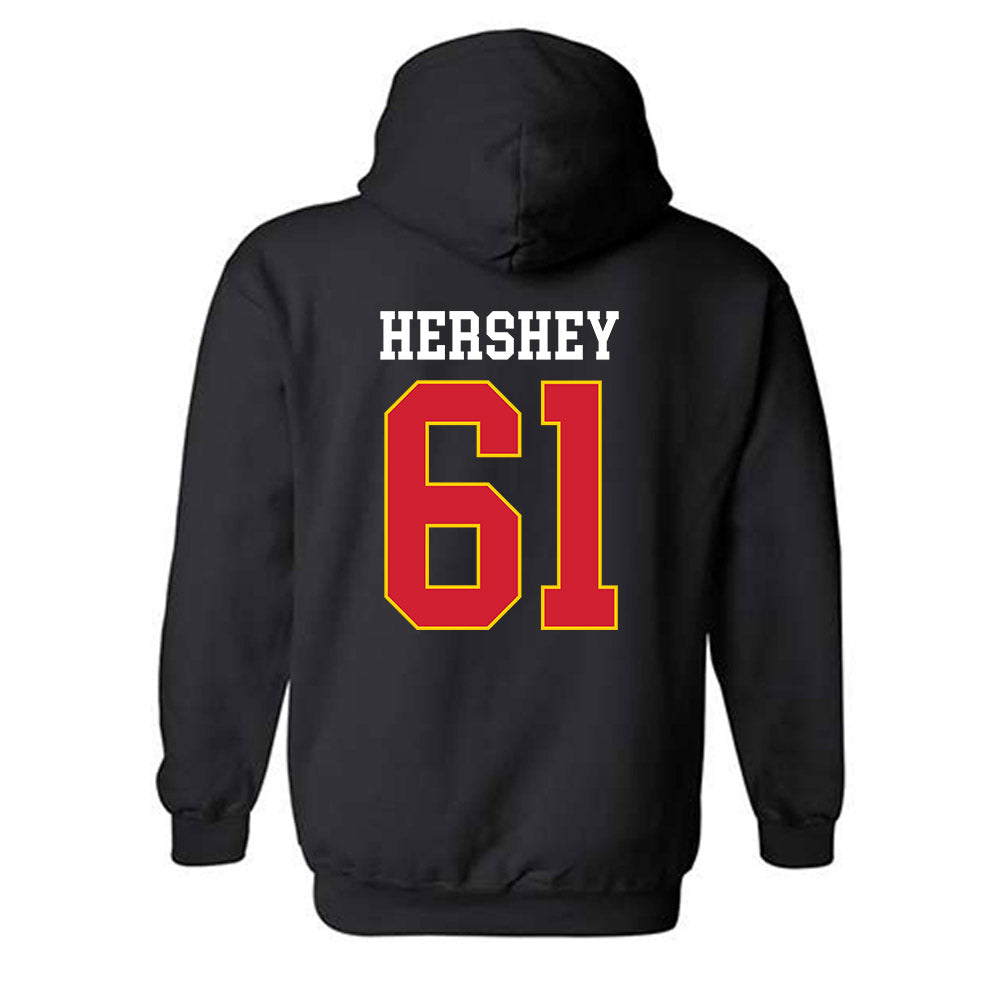 Maryland - NCAA Football : Michael Hershey - Hooded Sweatshirt
