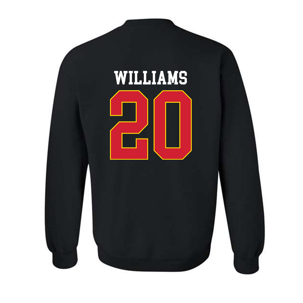 Maryland - NCAA Football : DeJuan Williams - Classic Shersey Crewneck Sweatshirt-1