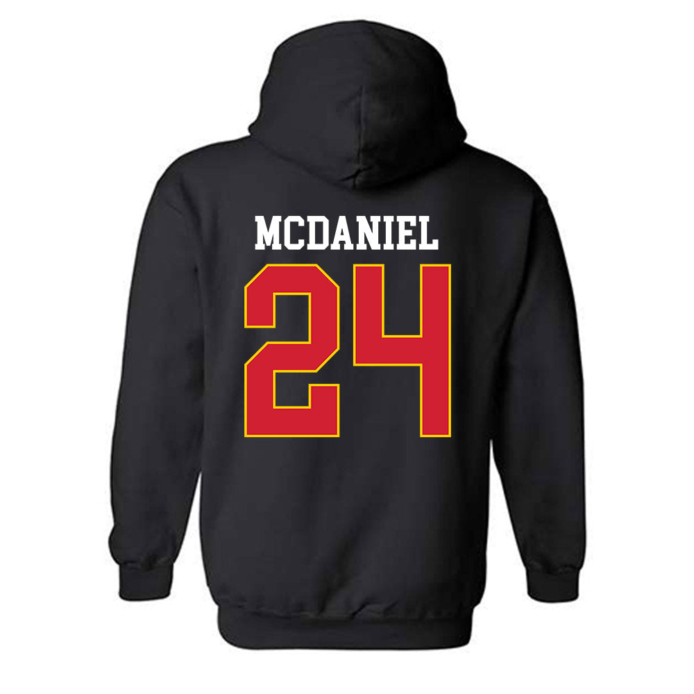Maryland - NCAA Women's Basketball : Brianna McDaniel - Hooded Sweatshirt