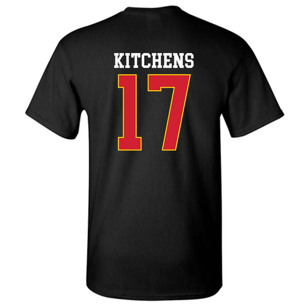 Maryland - NCAA Football : Jayden Kitchens - Classic Shersey T-Shirt-1