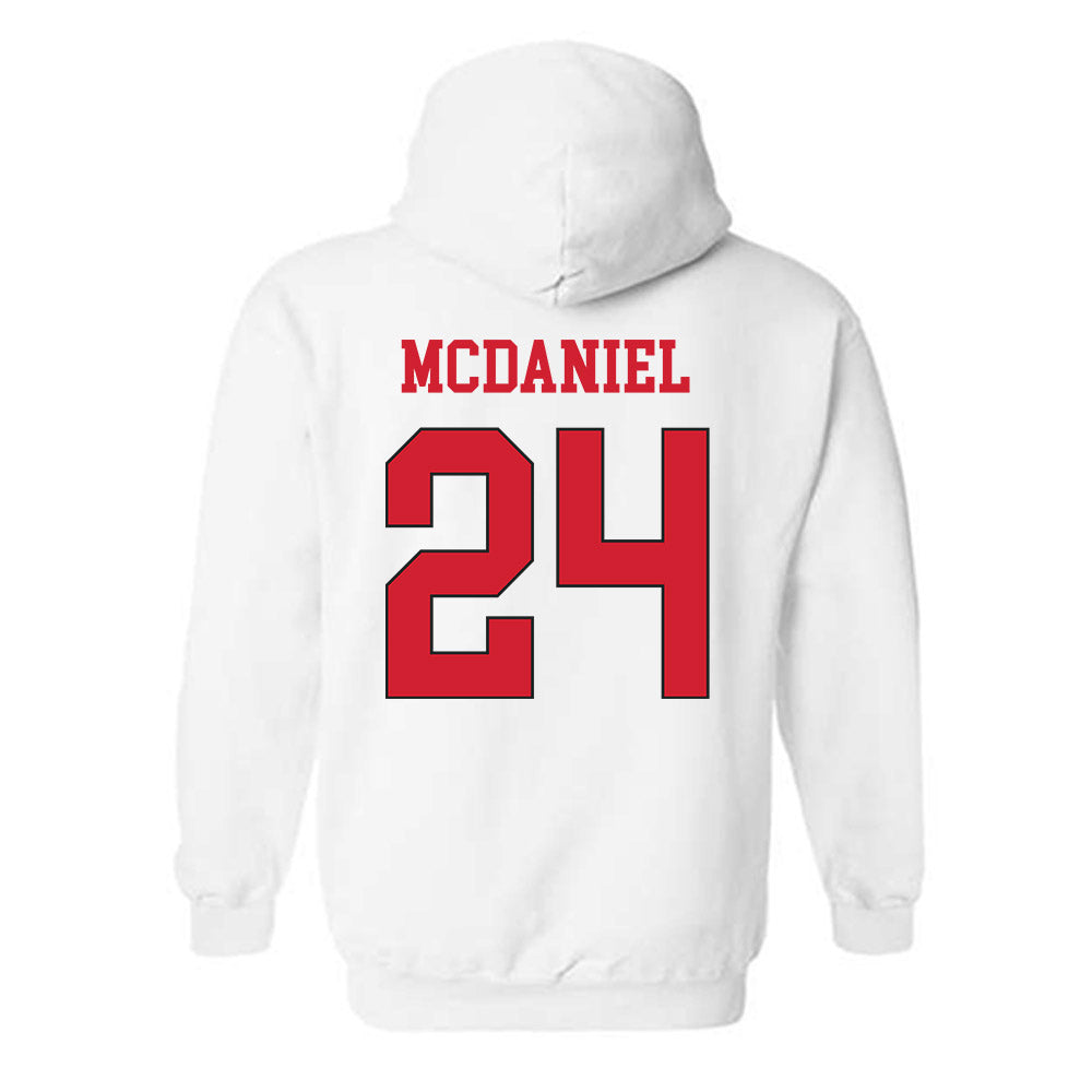 Maryland - NCAA Women's Basketball : Brianna McDaniel - Hooded Sweatshirt