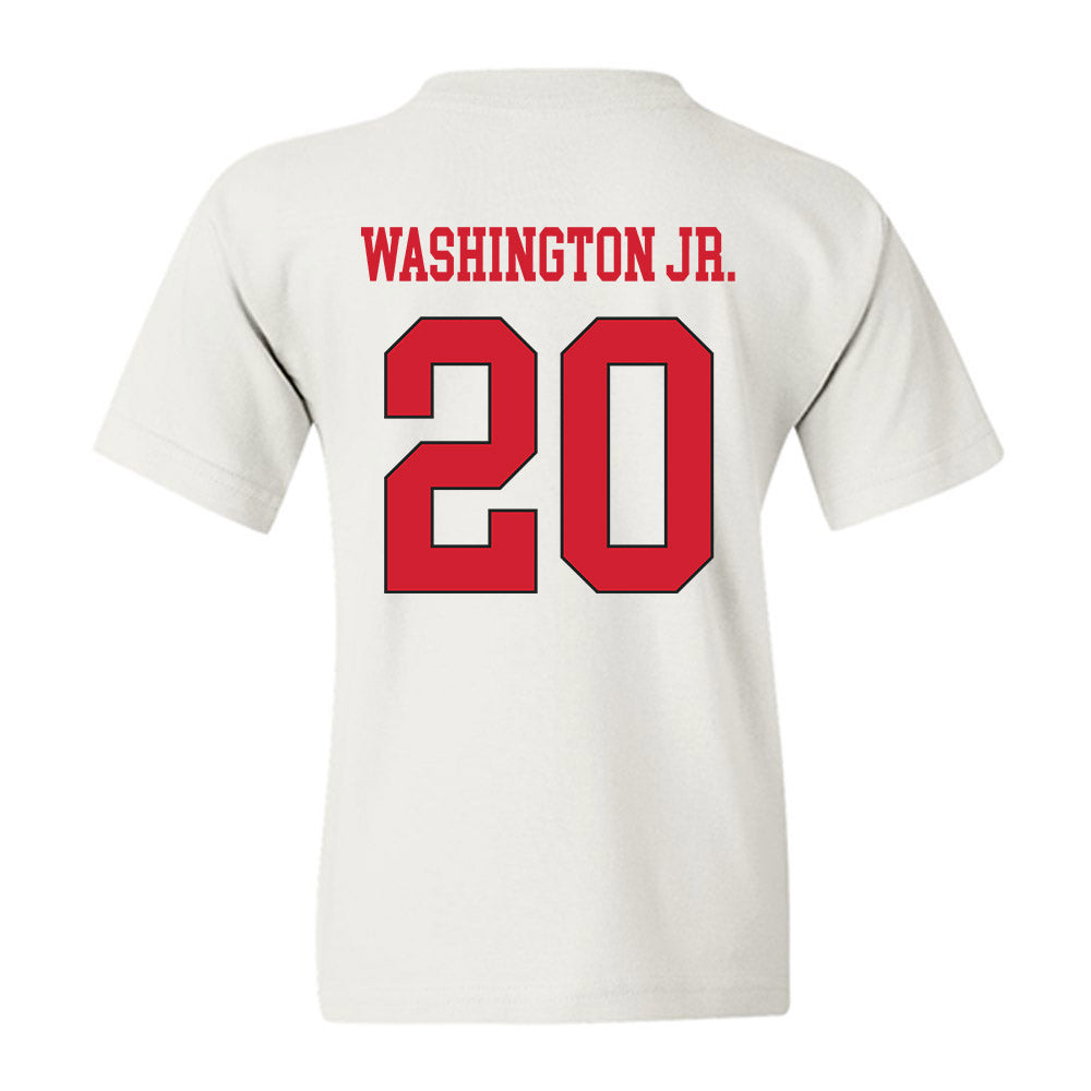 Maryland - NCAA Football : Ontario Washington Jr. - Classic Shersey Youth T-Shirt-1