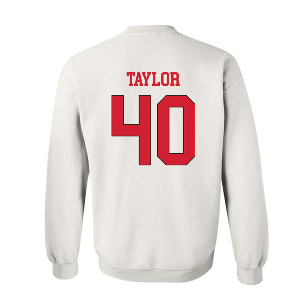 Maryland - NCAA Football : Nahsir Taylor - Classic Shersey Crewneck Sweatshirt-1