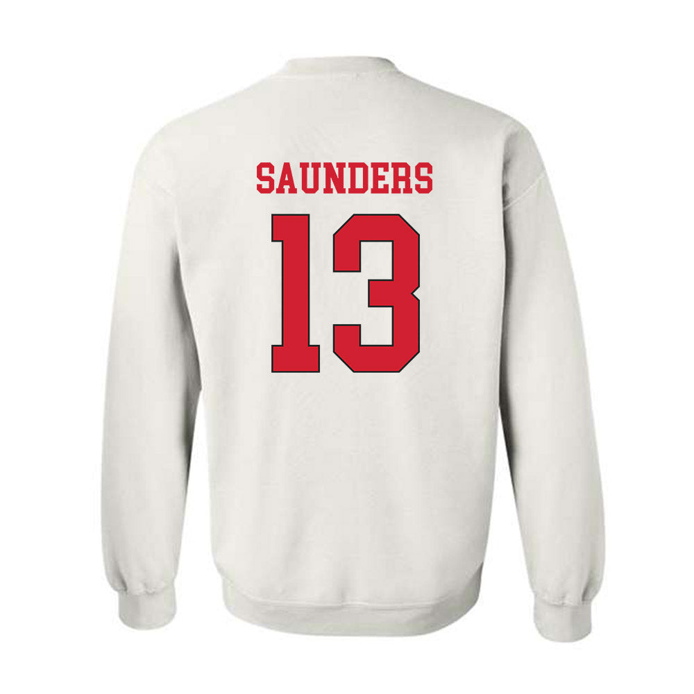 Maryland - NCAA Men's Basketball : Elijah Saunders - Classic Shersey Crewneck Sweatshirt-1