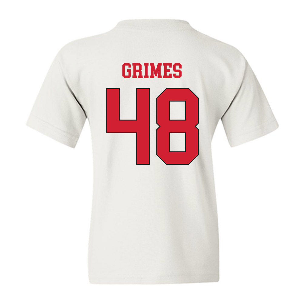 Maryland - NCAA Football : Darius Grimes - Classic Shersey Youth T-Shirt-1