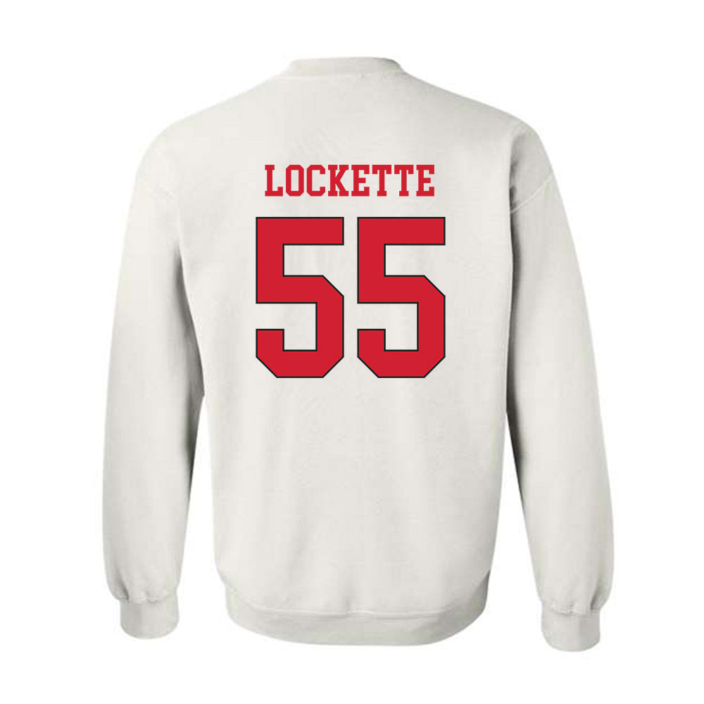 Maryland - undefined : Tellek Lockette - Classic Shersey Crewneck Sweatshirt-1