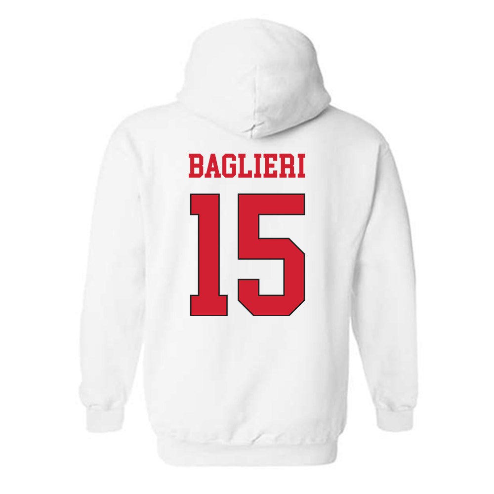 Maryland - NCAA Softball : Biz Baglieri - Classic Shersey Hooded Sweatshirt-1