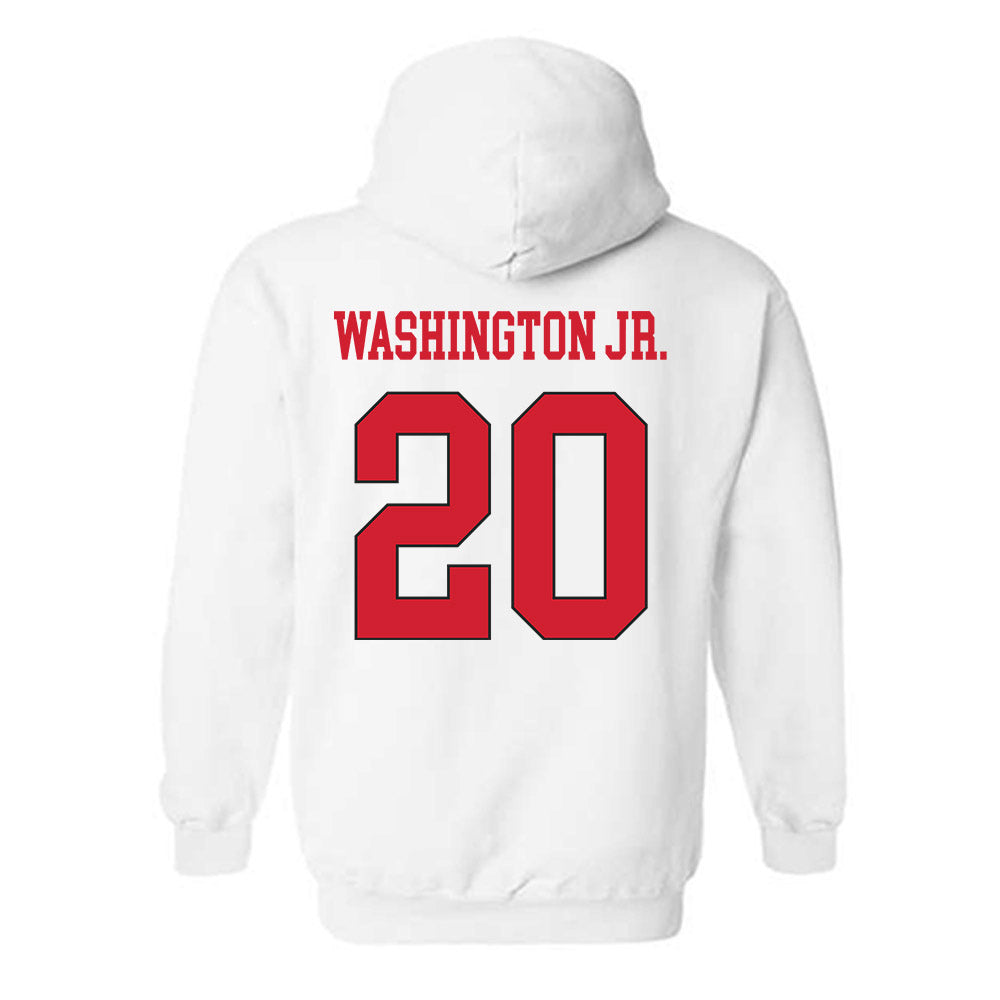 Maryland - NCAA Football : Ontario Washington Jr. - Classic Shersey Hooded Sweatshirt-1