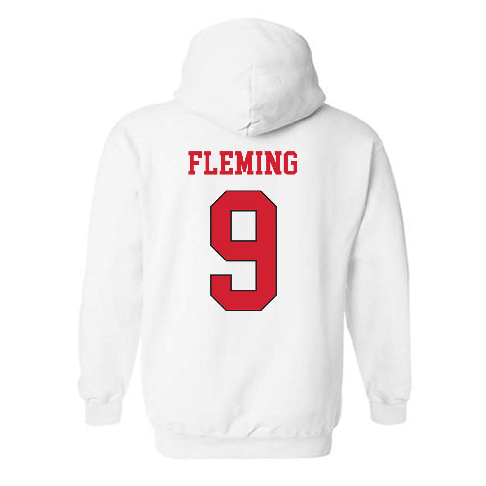 Maryland - NCAA Football : Dorian Fleming - Classic Shersey Hooded Sweatshirt-1