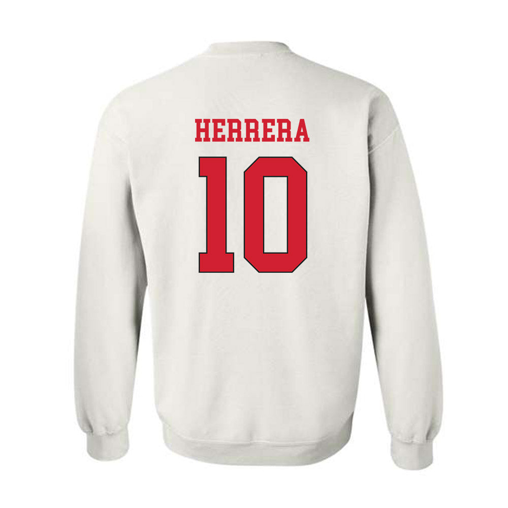 Maryland - NCAA Women's Lacrosse : Sofia Herrera - Classic Shersey Crewneck Sweatshirt-1