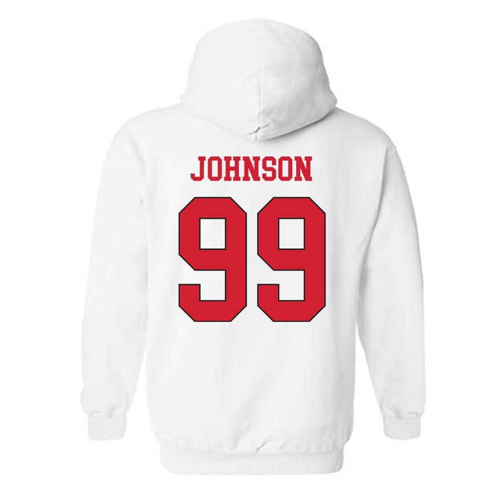 Maryland - NCAA Football : Lavon Johnson - Classic Shersey Hooded Sweatshirt-1