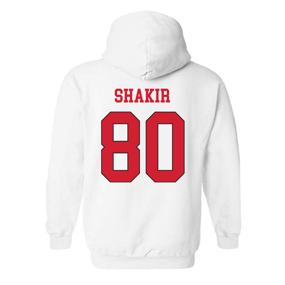 Maryland - NCAA Football : Ejani Shakir - Classic Shersey Hooded Sweatshirt-1