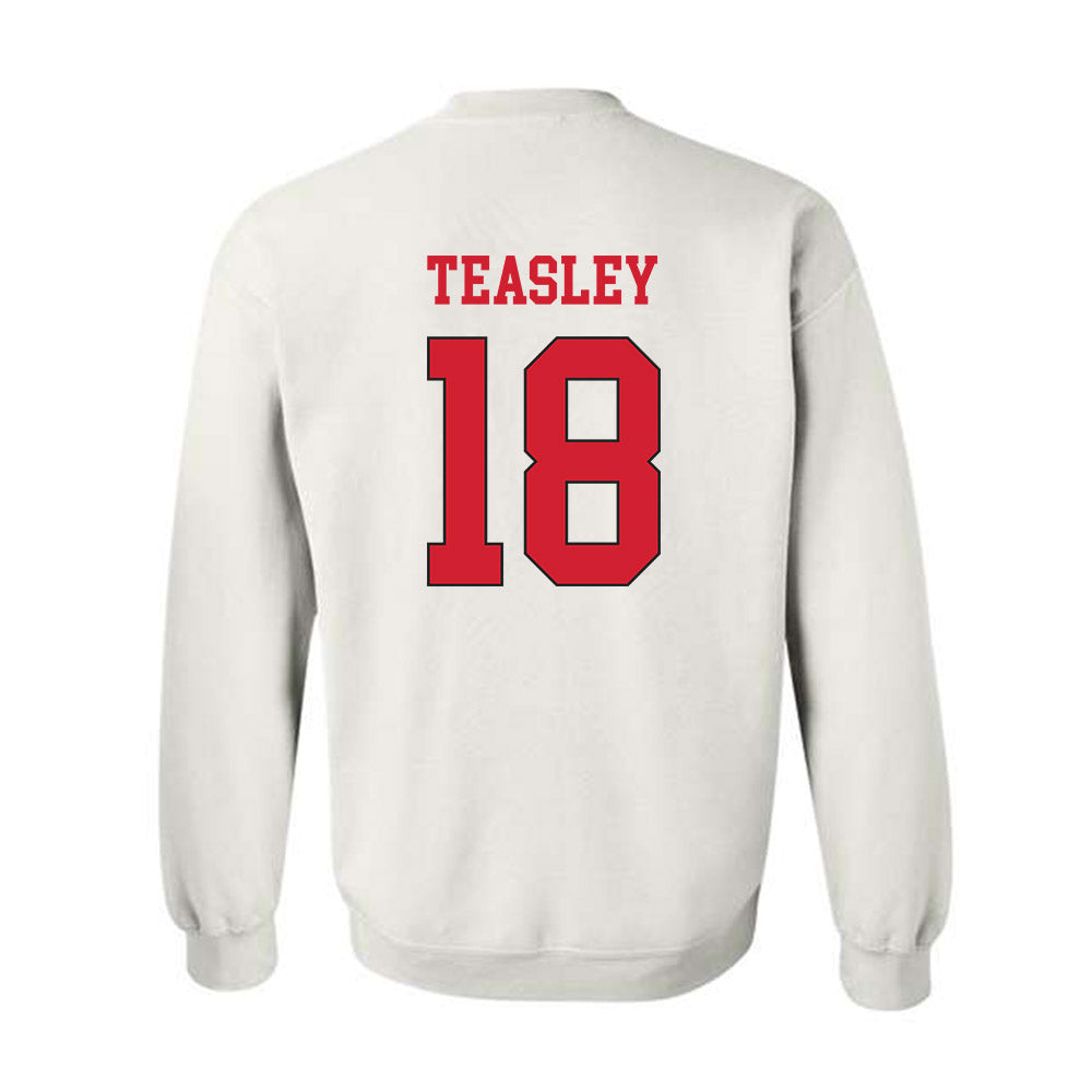 Maryland - NCAA Football : Josiah Teasley - Classic Shersey Crewneck Sweatshirt-1