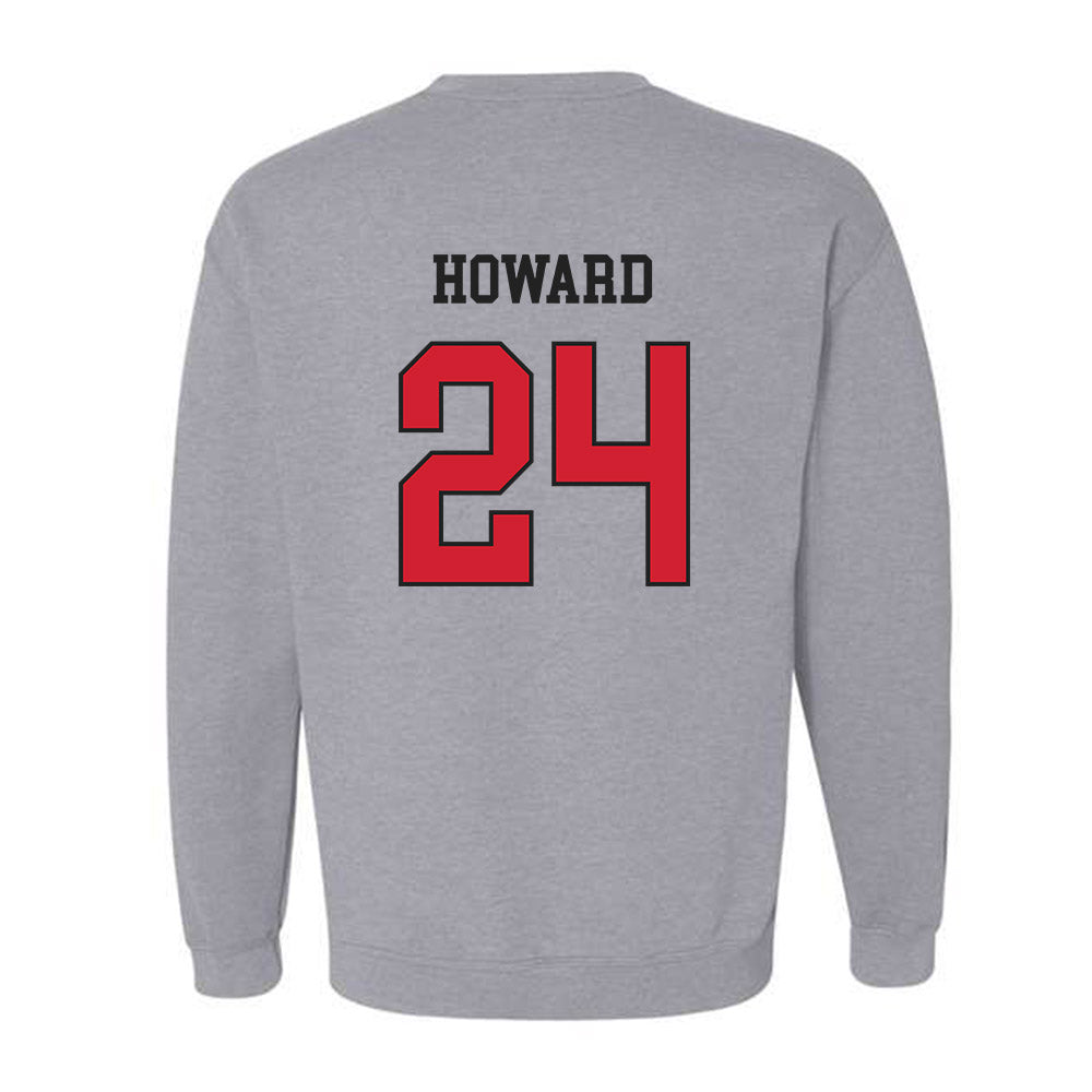 Maryland - NCAA Football : Iverson Howard - Classic Shersey Crewneck Sweatshirt-1