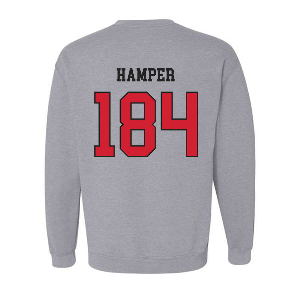 Maryland - NCAA Wrestling : Landon Hamper - Classic Shersey Crewneck Sweatshirt-1