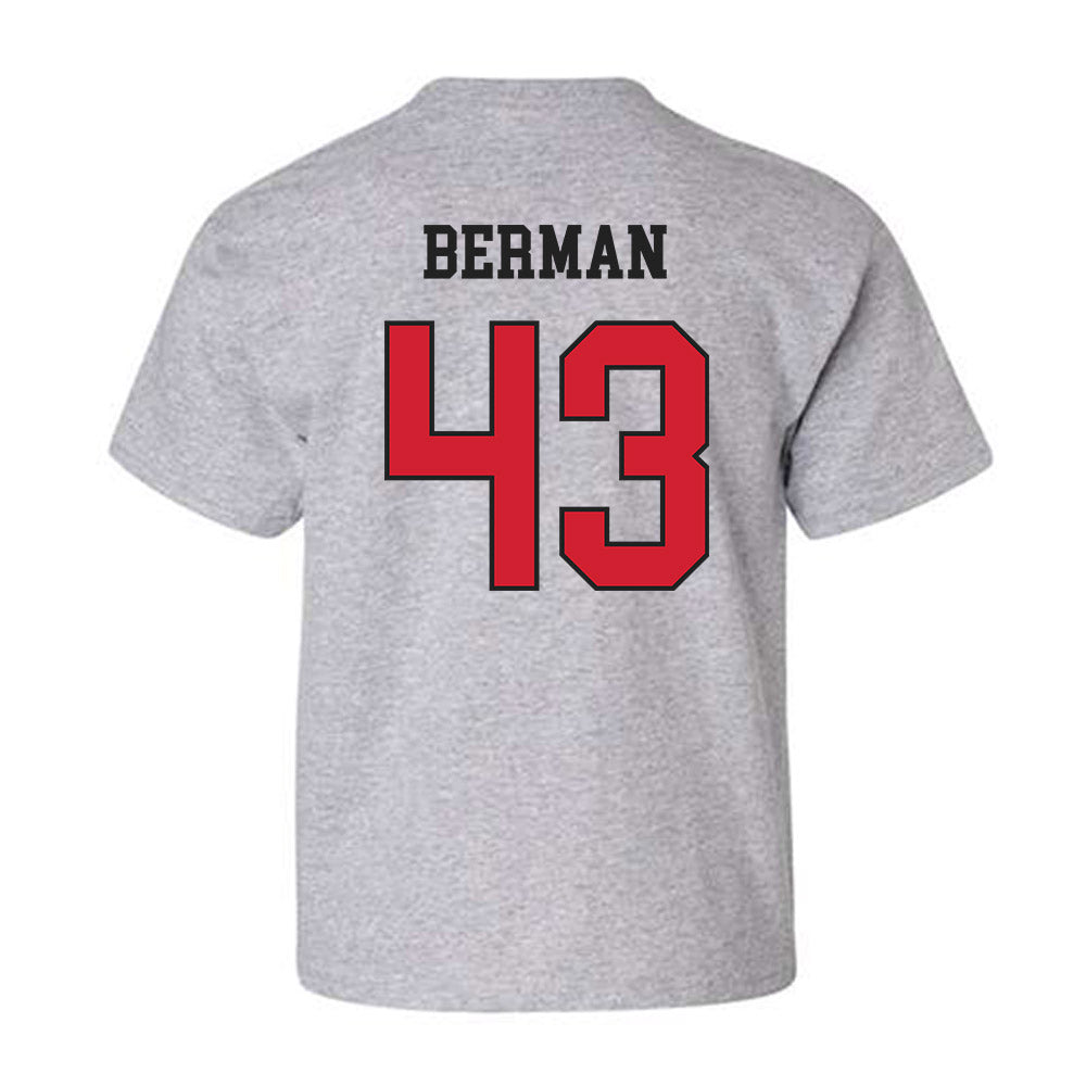 Maryland - NCAA Baseball : Sammy Berman - Classic Shersey Youth T-Shirt-1