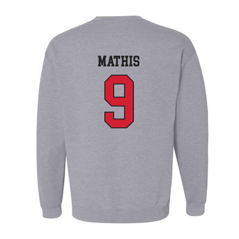 Maryland - NCAA Football : Zahir Mathis - Classic Shersey Crewneck Sweatshirt-1