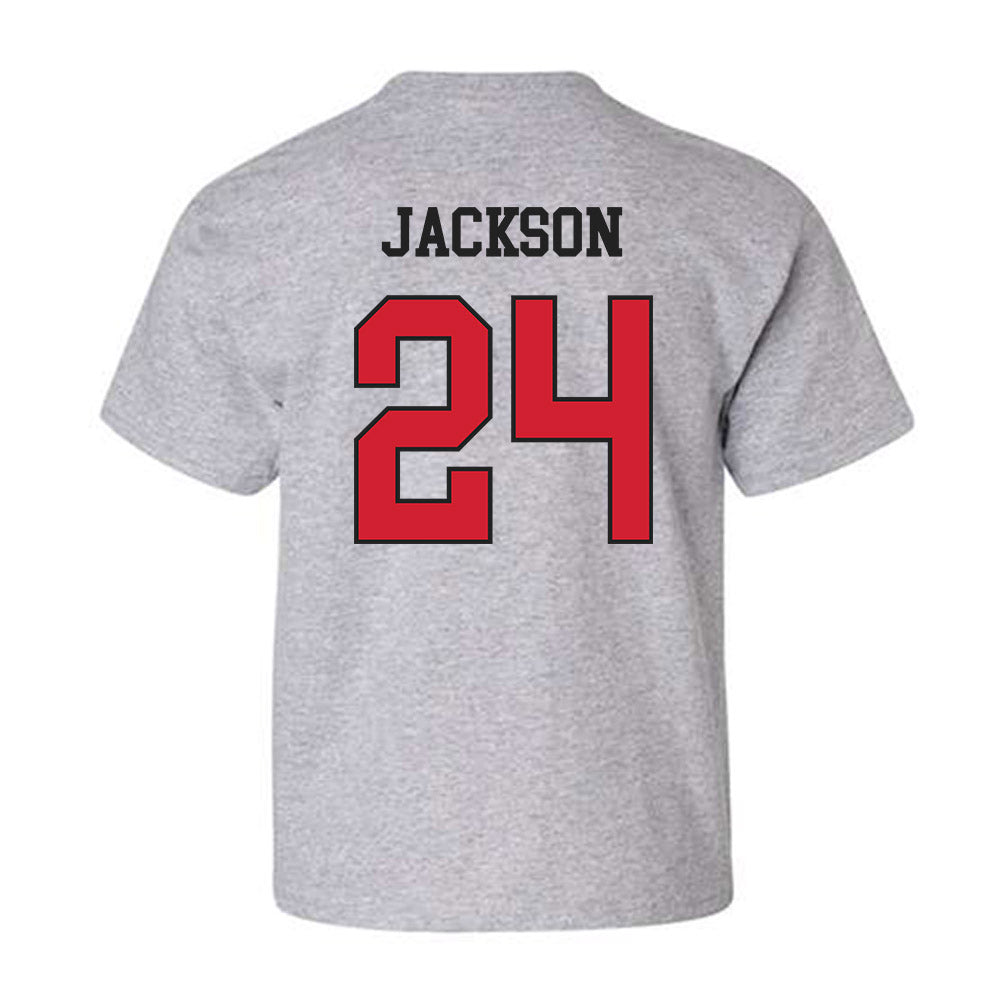 Maryland - NCAA Football : Amari Jackson - Classic Shersey Youth T-Shirt-1