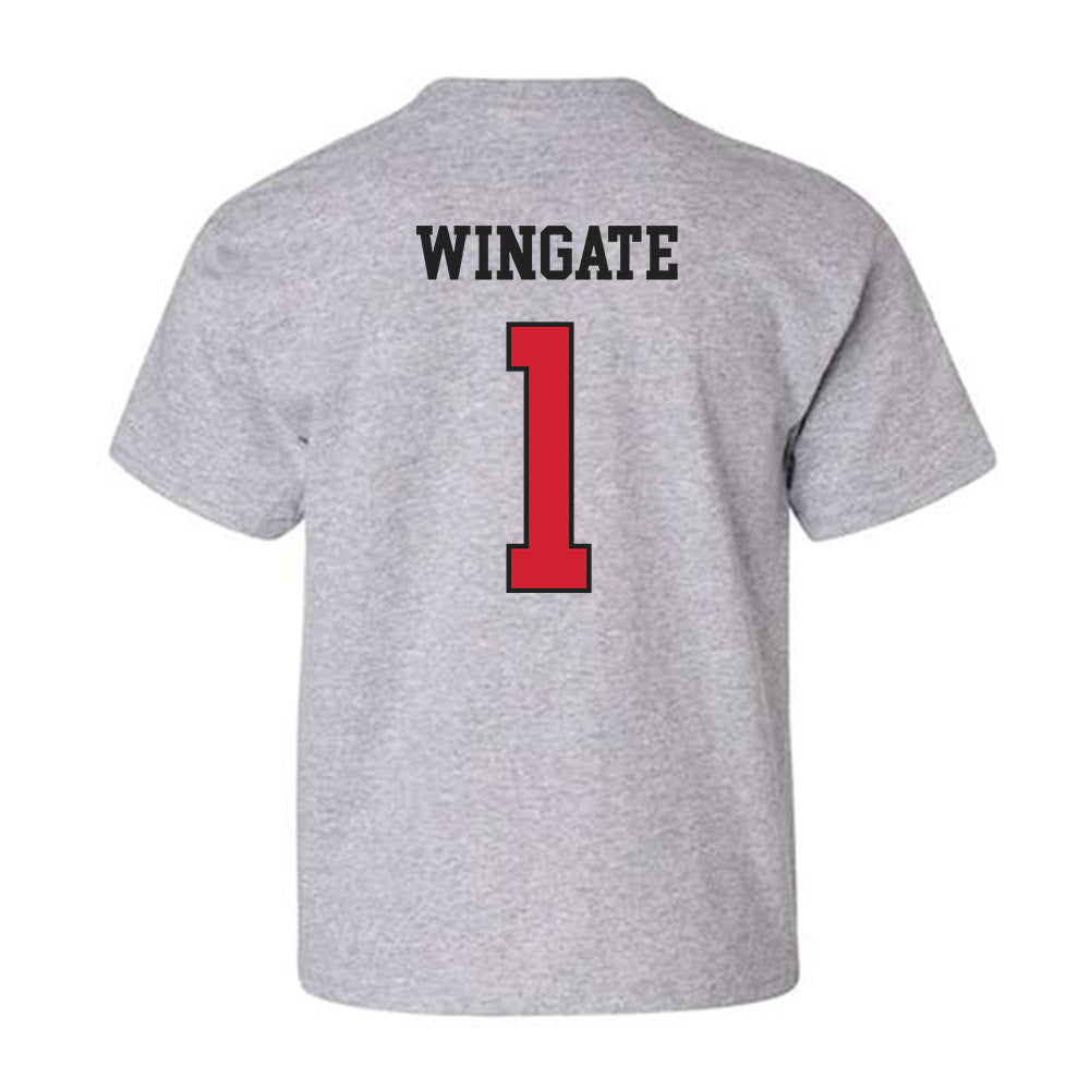 Maryland - NCAA Football : Daniel Wingate - Classic Shersey Youth T-Shirt-1