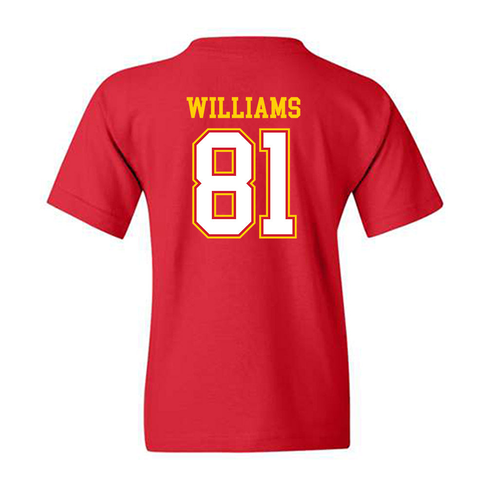 Maryland - NCAA Football : Javonte Williams - Sports Shersey Youth T-Shirt-1